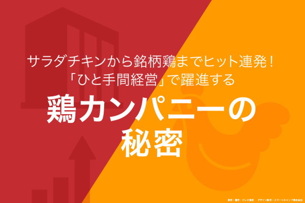 cbdc6ebf 8f58 48e8 a60d e064c864ae8a 1 - サラダチキンから銘柄鶏までヒット連発！「ひと手間経営」で躍進する鶏カンパニーの秘密　アマタケ社長・甘竹秀企