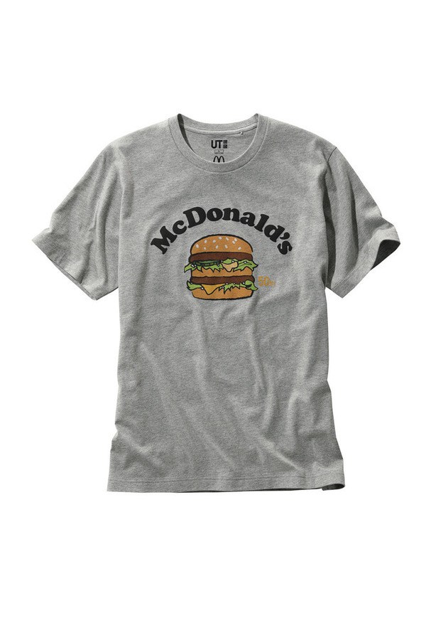 1163c465 - 【画像】ユニクロ、ビッグマックが安く買えるTシャツ発売ｷﾀ━(ﾟ∀ﾟ)━!!